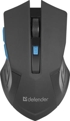 Мышь беспроводная Defender Accura MM-275 черно-синий USB