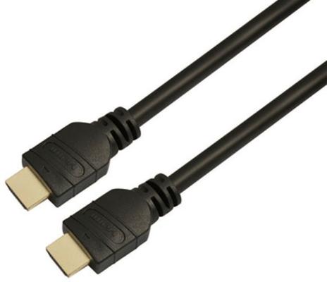 Кабель HDMI 25м LAZSO WH-111 круглый черный
