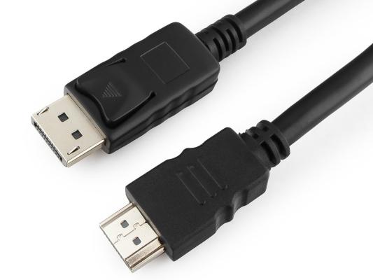 Кабель DisplayPort Cablexpert CC-DP-HDMI-7.5M круглый черный