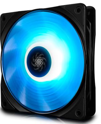 Вентилятор для корпуса Deepcool RF120 RGB 120x120x25мм (PWM, пит. от мат.платы и БП, RGB подсветка, 500-1500об/мин) Retail