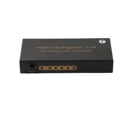 Разветвитель HDMI Spliitter 1=>4 2.0v, VCOM <DD424>