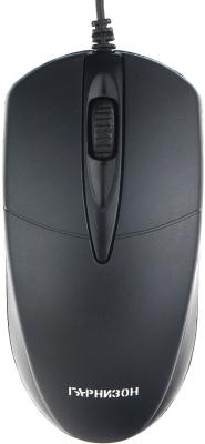 Мышь проводная Гарнизон GM-220XL чёрный USB